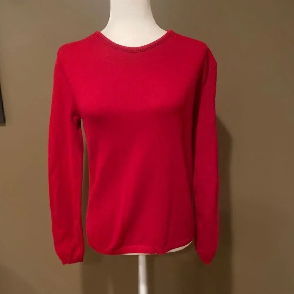 Pierre Cardin Red Sweater - Picture 3 of 10